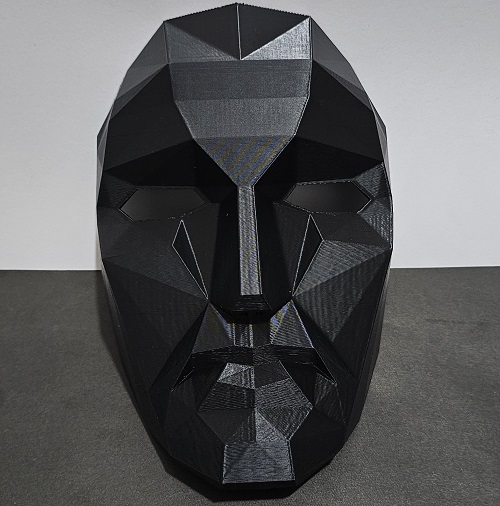 ماسک رئیس – طراحی چندوجهی با چاپ سه‌بعدی (کد 1008)